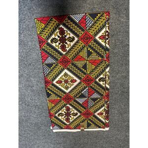 African fabric 6 yards Ankara print kente fabric, Fabric for African attire